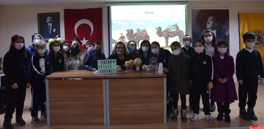 KAYIŞDAĞI LİONS ATAEVİ'NDE ÇOCUK YAZARLAR YETİŞİYOR  kayışdağı ata eğitim